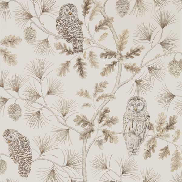 Sanderson Tapet Owlswick (Wallpaper) Linen
