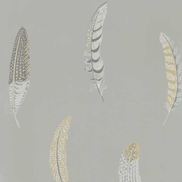 Sanderson Tapete Lismore (Wallpaper) Silver Grey