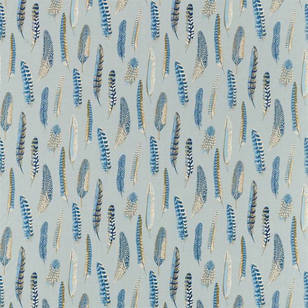 Lismore Indigo/Silver — Sanderson stofstaal