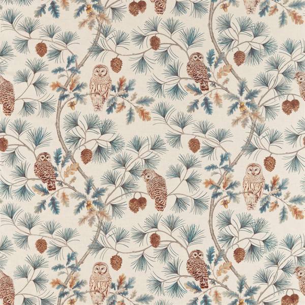 Owlswick Teal — Sanderson -kangasnäyte