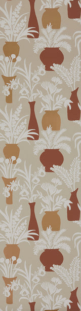 Osborne and Little Wallpaper Amphora Terracotta