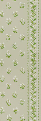 Osborne and Little Petit dapuri White green stone -tapetti