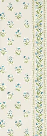 Osborne and Little Petit dapuri Blue green -tapetti