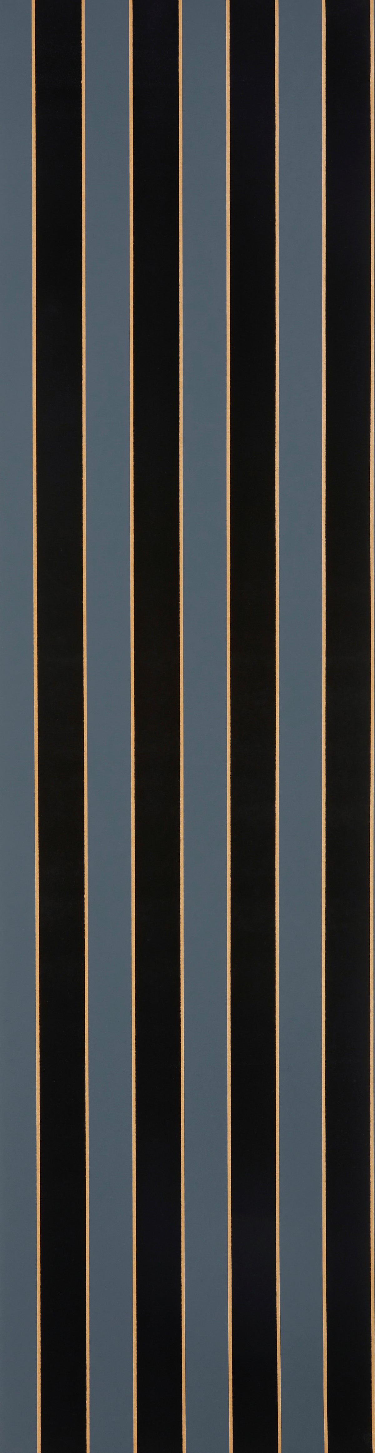 Osborne and Little Tapete Regency stripe midnight bronze