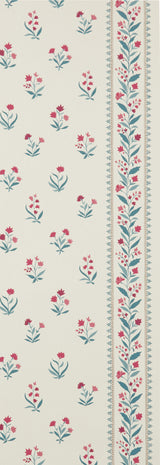 Osborne and Little Petit dapuri Blue red -tapetti
