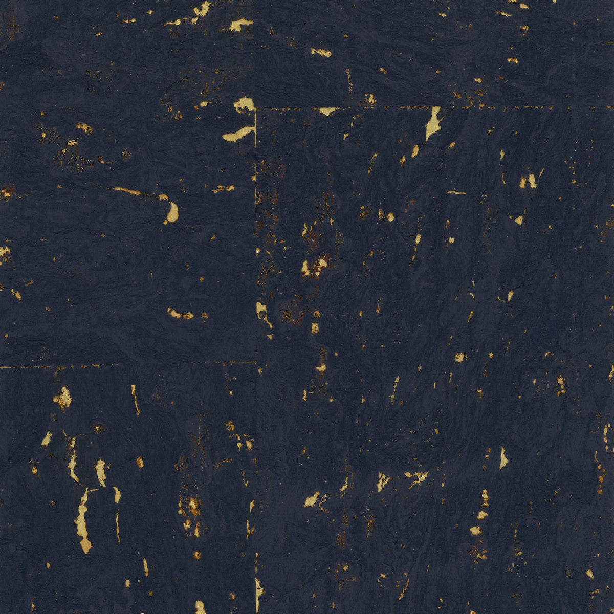 Kanoko cork indigo — Osborne & Little -tapettinäyte