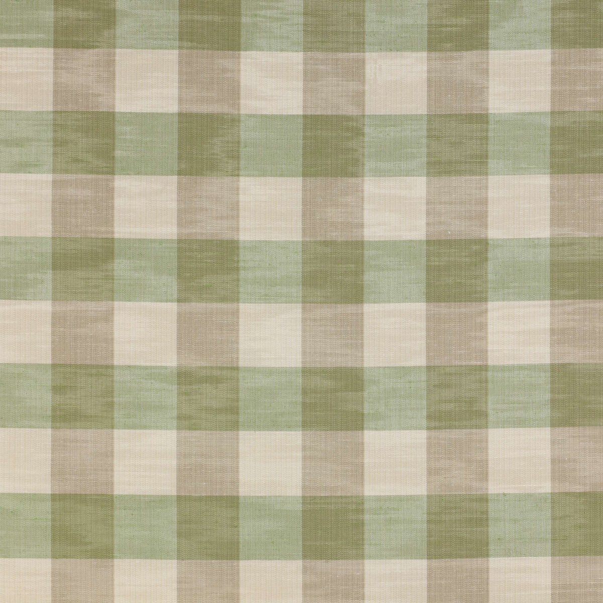 Eaton Check Green Beige — Colefax & Fowler -kangasnäyte
