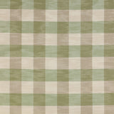 Eaton Check Green Beige — Colefax & Fowler -kangasnäyte