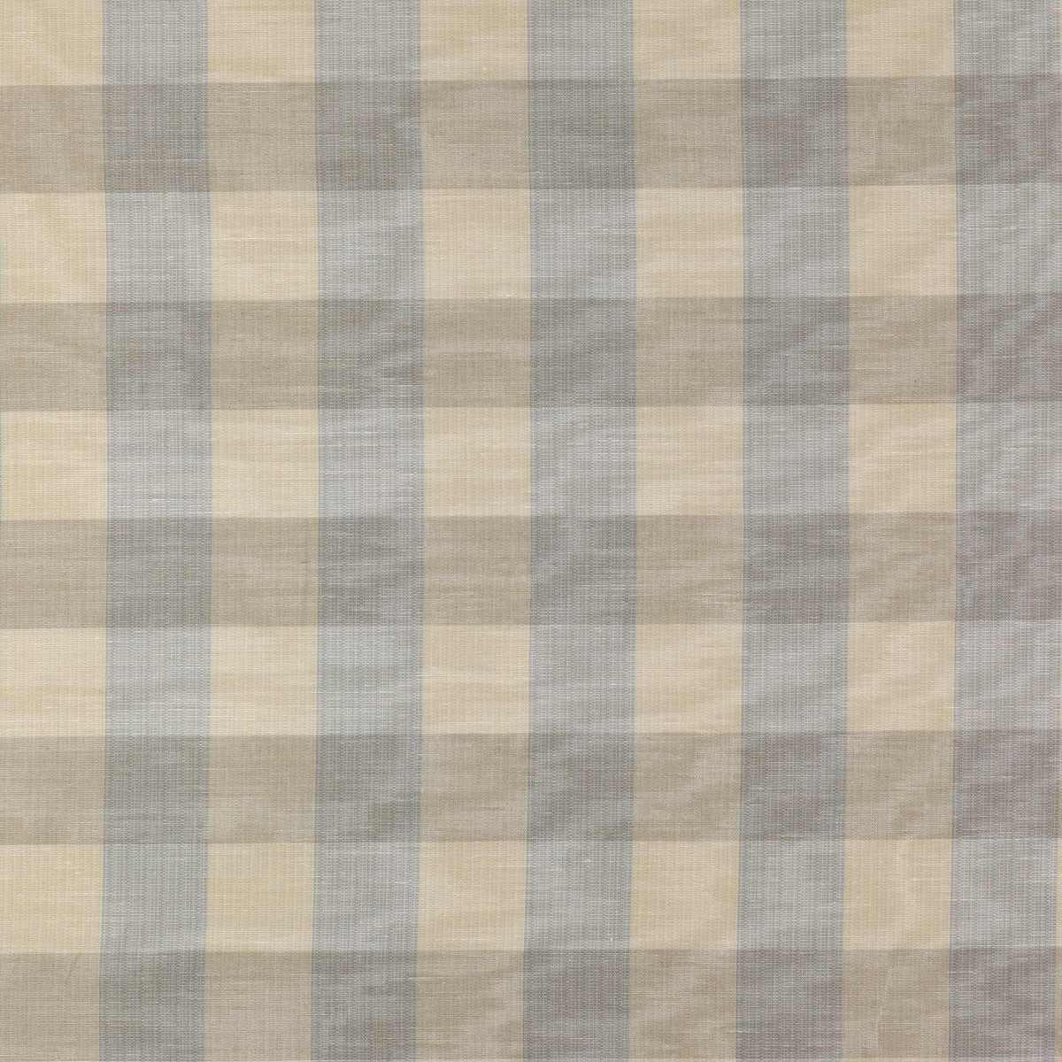 Eaton Check Silver Blue — Colefax & Fowler -kangasnäyte