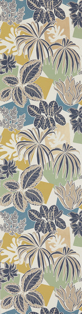 Osborne and Little Tapet Frondoso Petrol gold