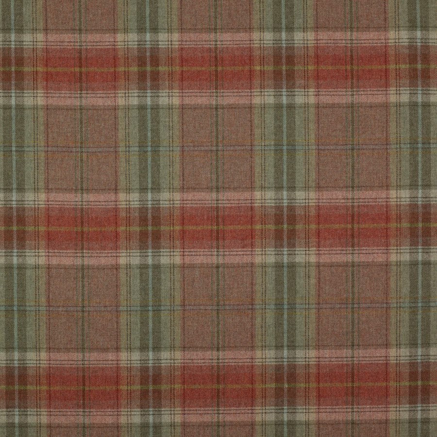 Galloway Plaid Tom Sage — Colefax & Fowler Stoffmuster