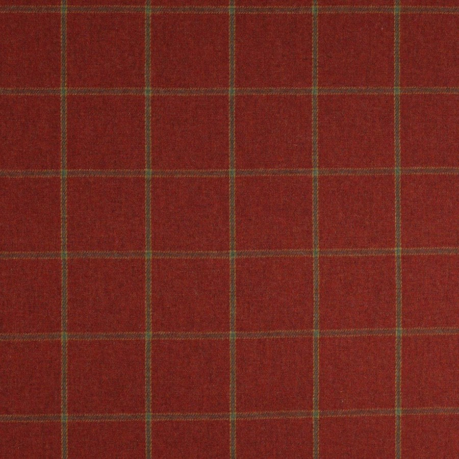 Colefax and Fowler Stoff Lanark Plaid Red