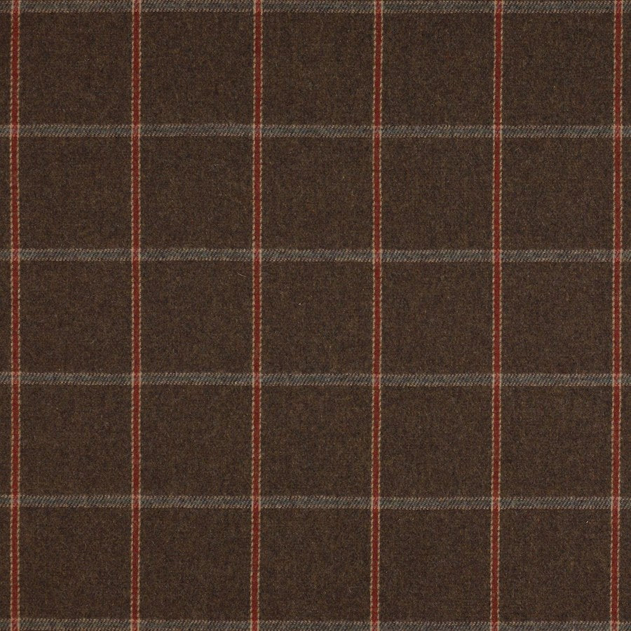 Colefax and Fowler Stoff Lanark Plaid Charcoal