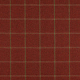 Colefax and Fowler Stoff Lanark Plaid Tomato
