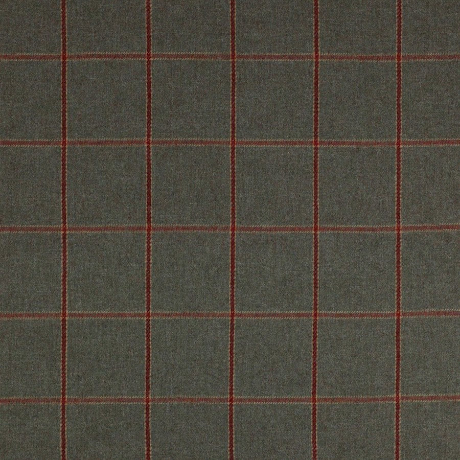 Colefax and Fowler Stoff Lanark Plaid Aqua