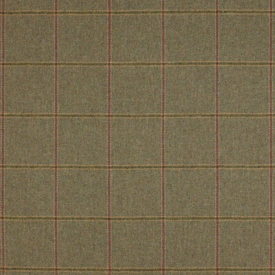Colefax and Fowler Stoff Lanark Plaid Sea Green