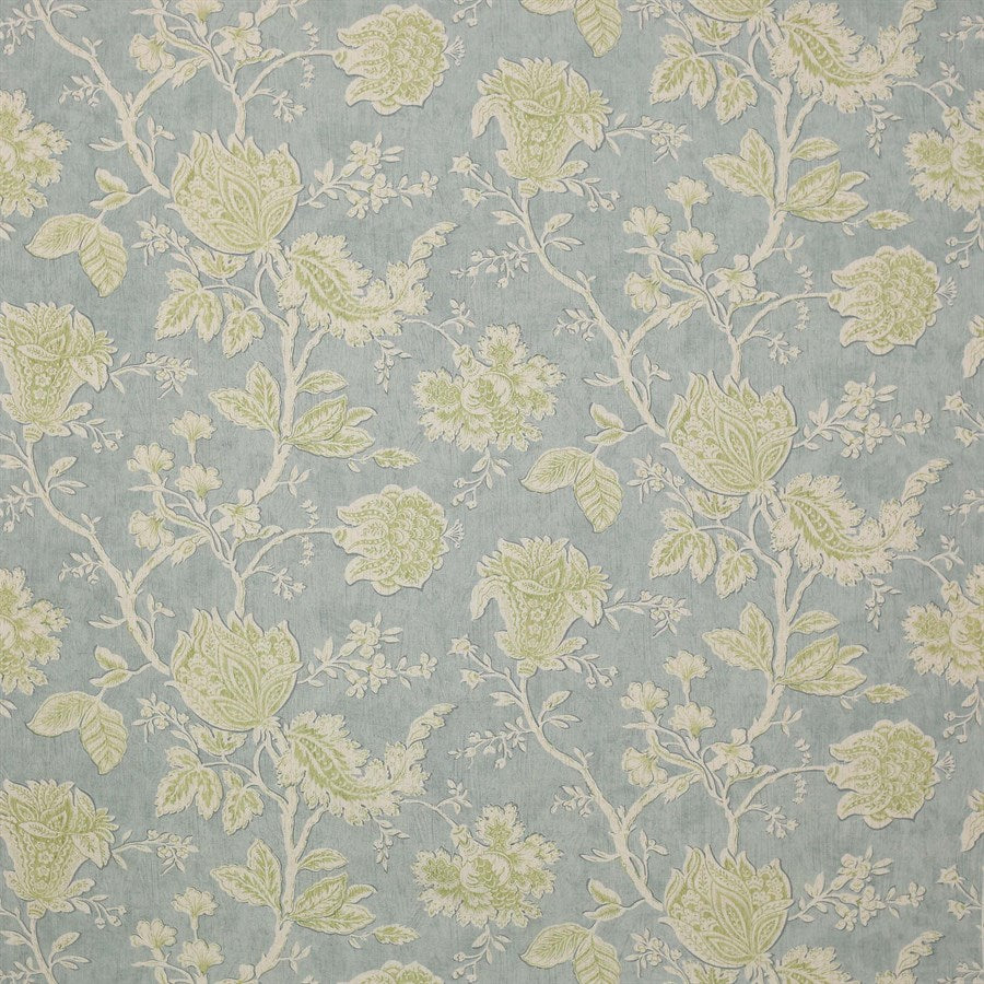 Colefax and Fowler Stoff Wyndham Aqua Green