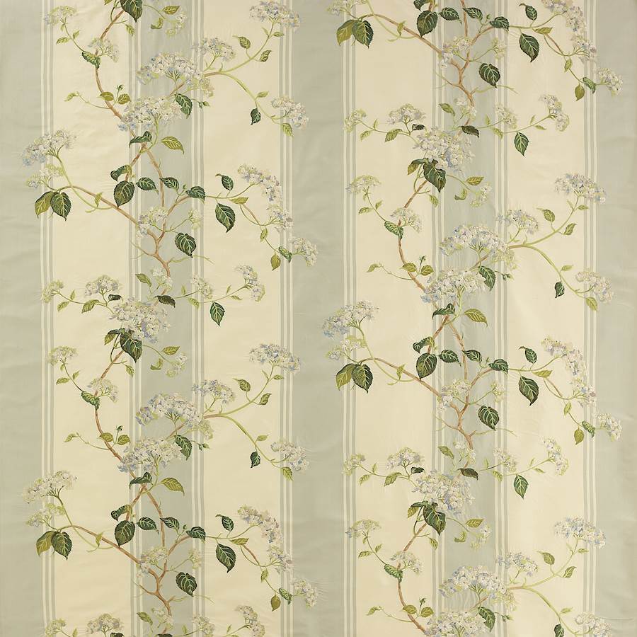 Colefax and Fowler Stof Summerby Silk Old Blue