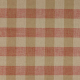 Colefax and Fowler Marldon Check Tomat Sand -kangas