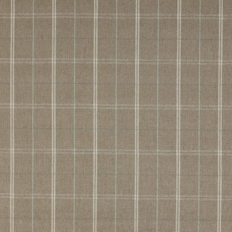 Colefax and Fowler Stof Hemsby Check Stone
