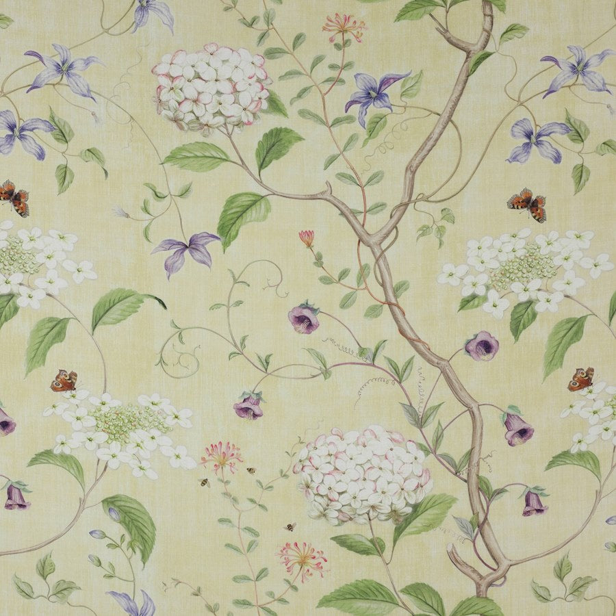 Colefax and Fowler Haslemere Yellow -kangas