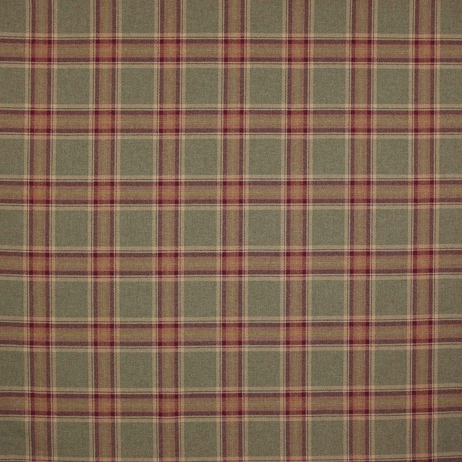 Colefax and Fowler Fabric Erskine Plaid Red Green