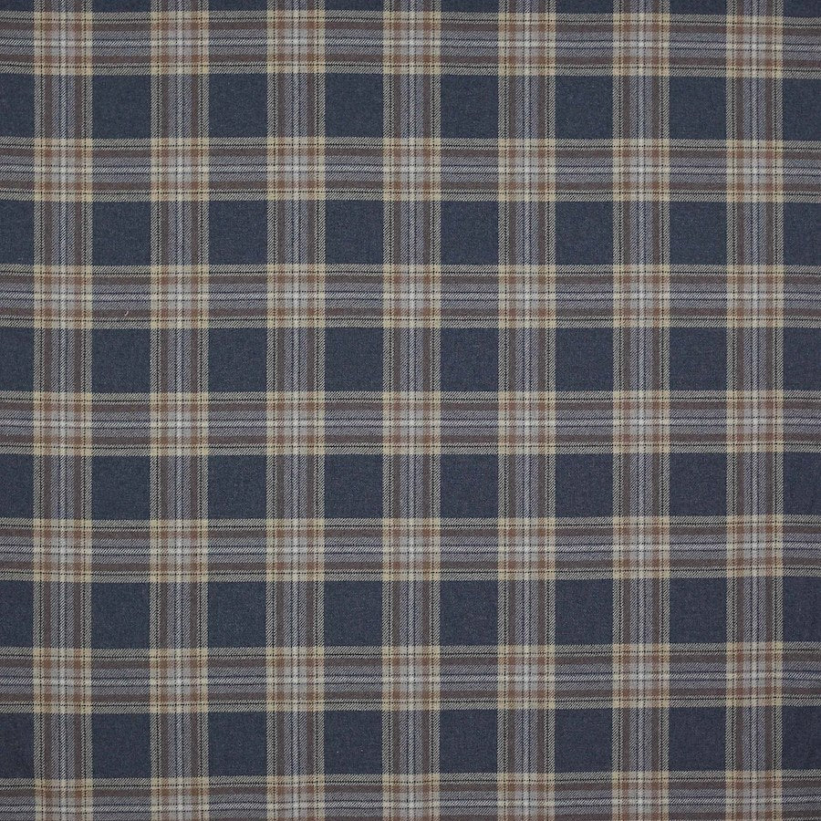 Colefax and Fowler Fabric Erskine Plaid Blue
