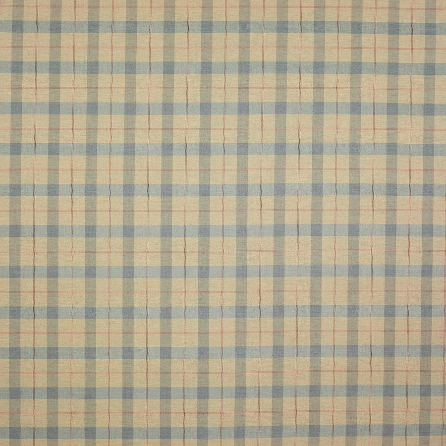Colefax and Fowler Tyg Finlay Check Aqua