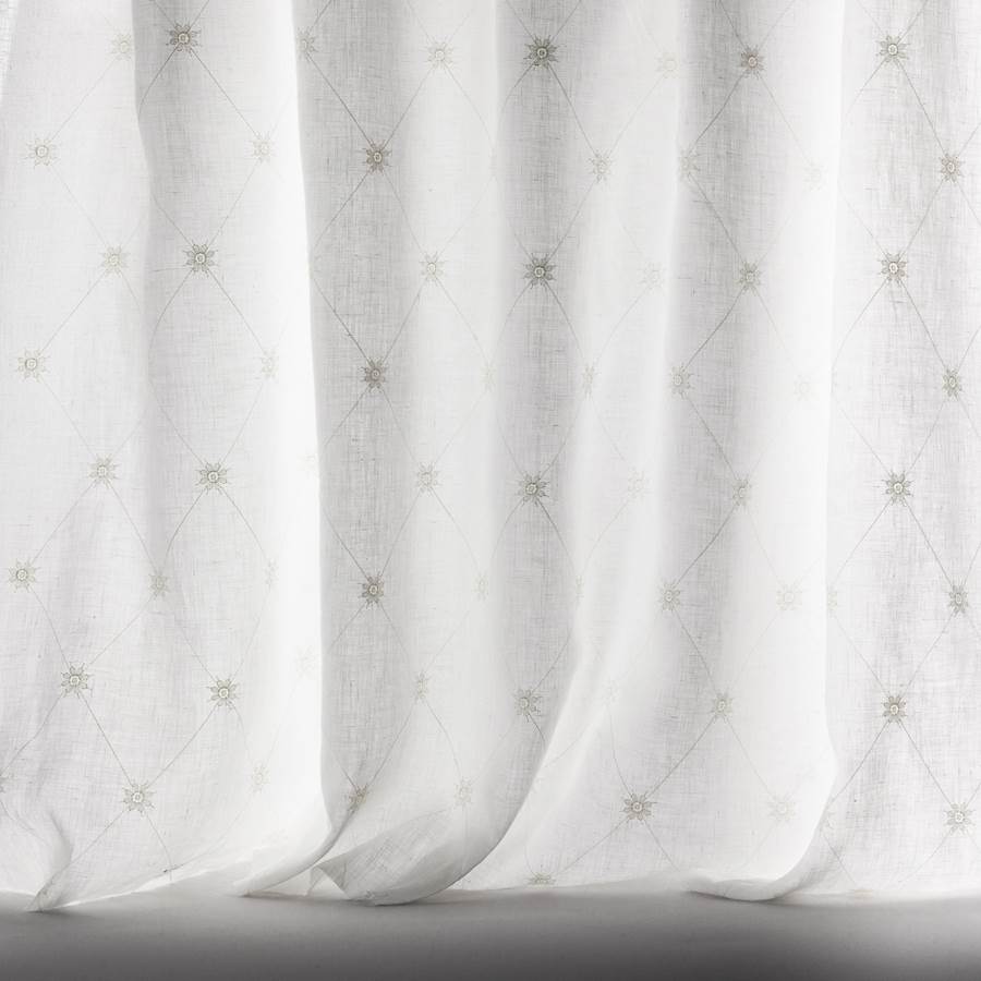 Colefax and Fowler Stoff Anise Trellis Ivory