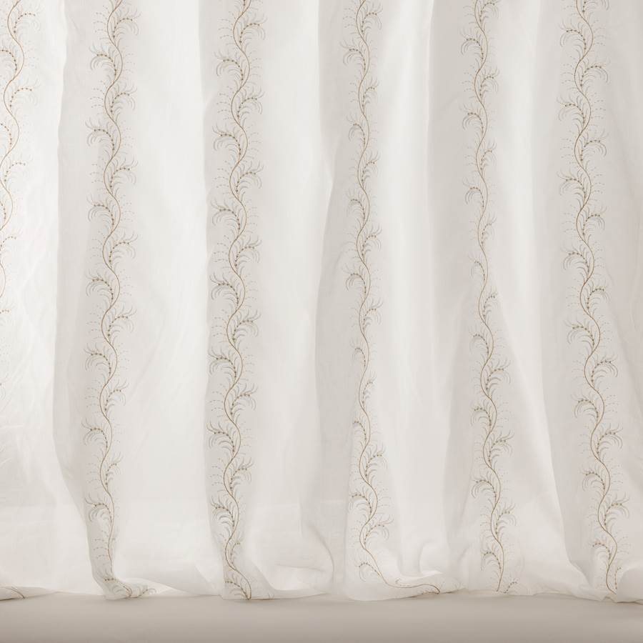 Feather Stp Voile Fabric