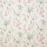 Colefax and Fowler Fabric Datura Pink Green