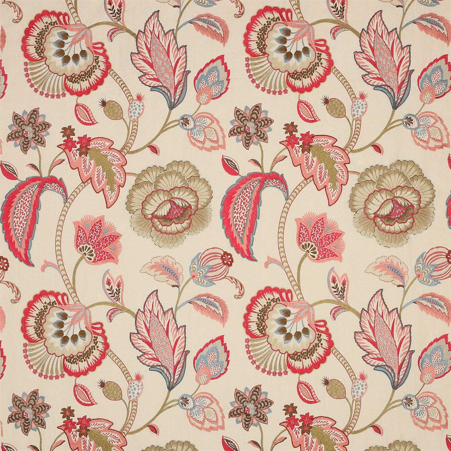 Colefax and Fowler Stoff Carmen Red Sienna