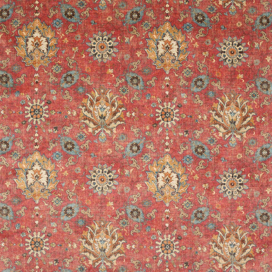 Colefax and Fowler Stoff Jocasta Velvet Red