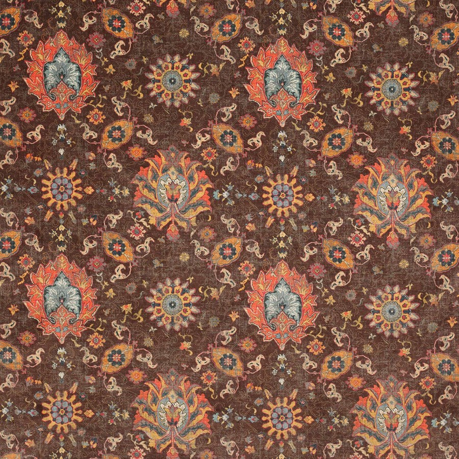 Colefax and Fowler Stoff Jocasta Velvet Chocolate