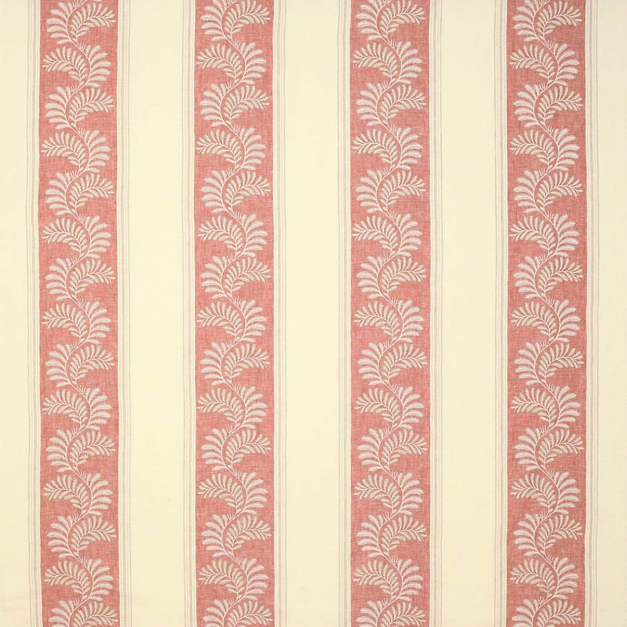 Colefax and Fowler Valora Red -kangas