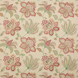 Colefax and Fowler Stof Oriana Pink Green