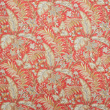 Colefax and Fowler Stoff Paisley Leaf Red