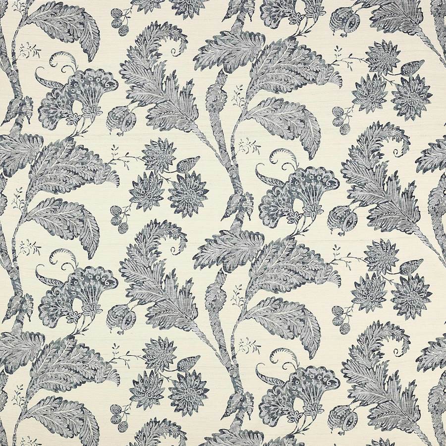 Colefax and Fowler Fabric Limbury Blue