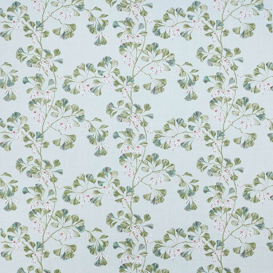 Colefax and Fowler Stof Greenacre Aqua