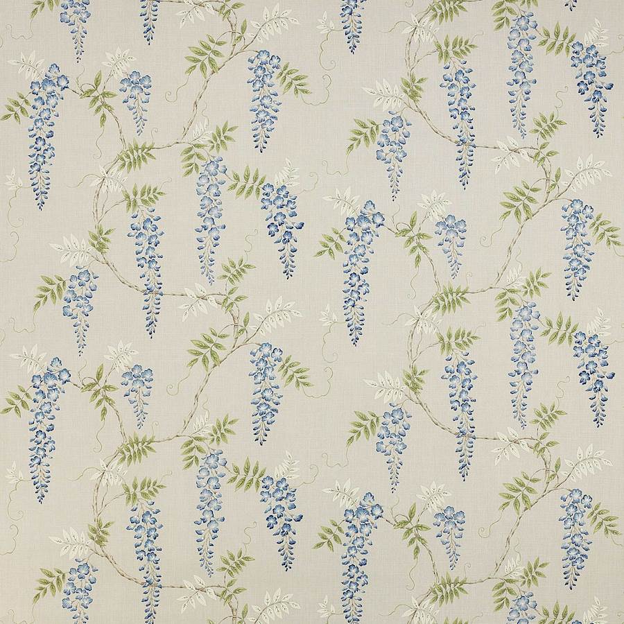 Colefax and Fowler Tyg Grayshott Blue Green