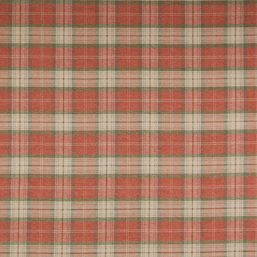 Colefax and Fowler Stof Carrick Plaid Red Green