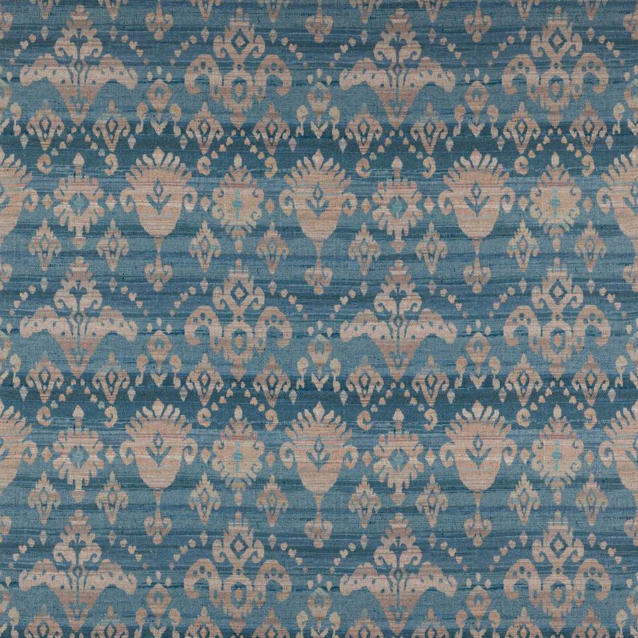 Colefax and Fowler Tyg Brunello Blue