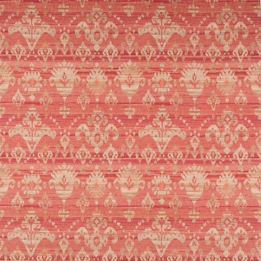Colefax and Fowler Tyg Brunello Red
