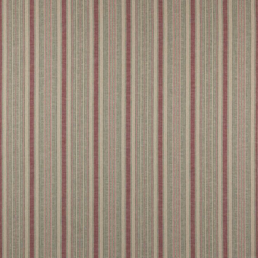 Colefax and Fowler Stoff Porth Stripe Red Green