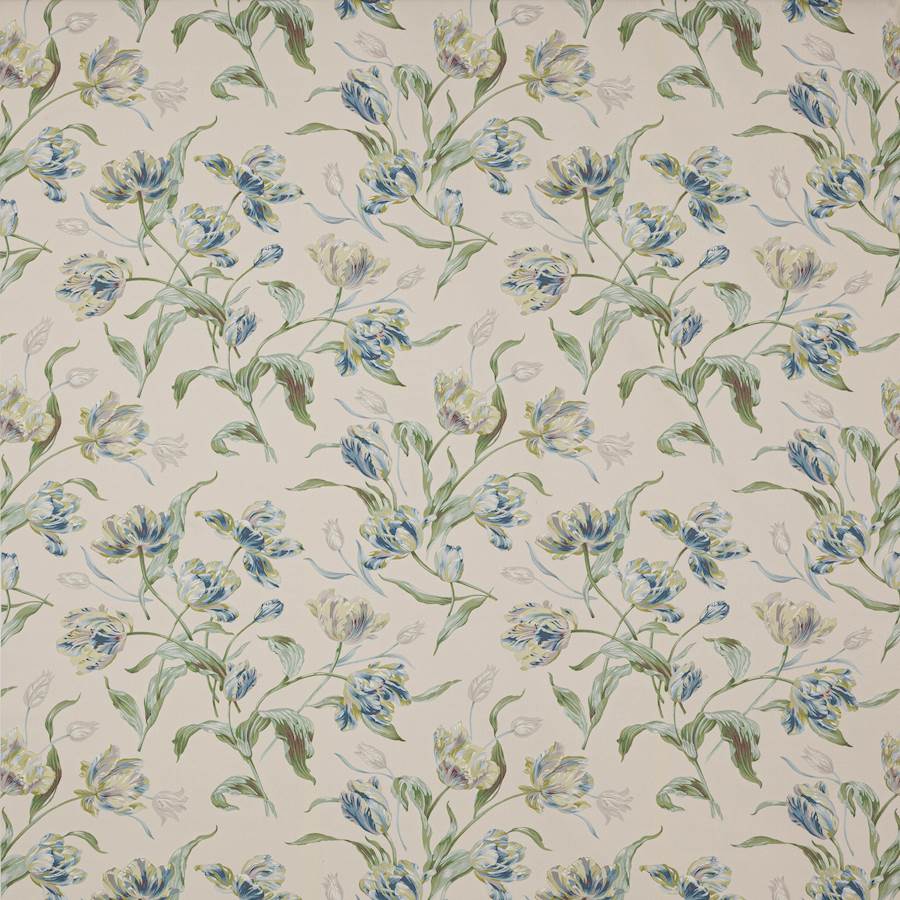 Colefax and Fowler Stoff Primavera Blue Green