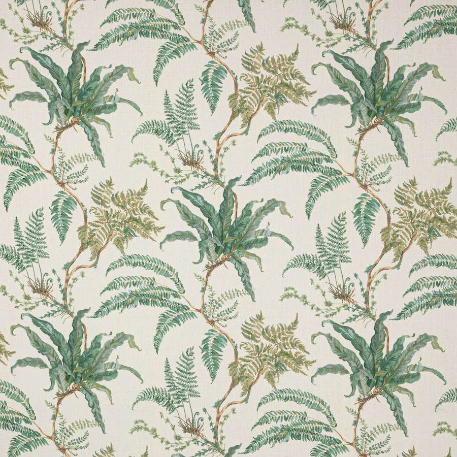Colefax and Fowler Tyg Woodfern Leaf Green