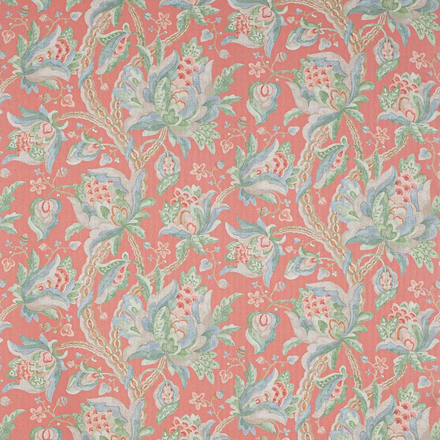 Colefax and Fowler Stoff Orlando Red