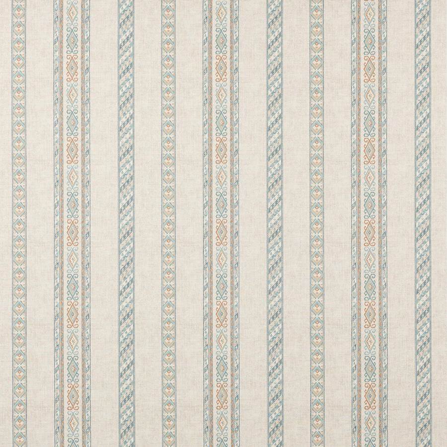 Colefax and Fowler Stoff Tait Stripe Old Blue