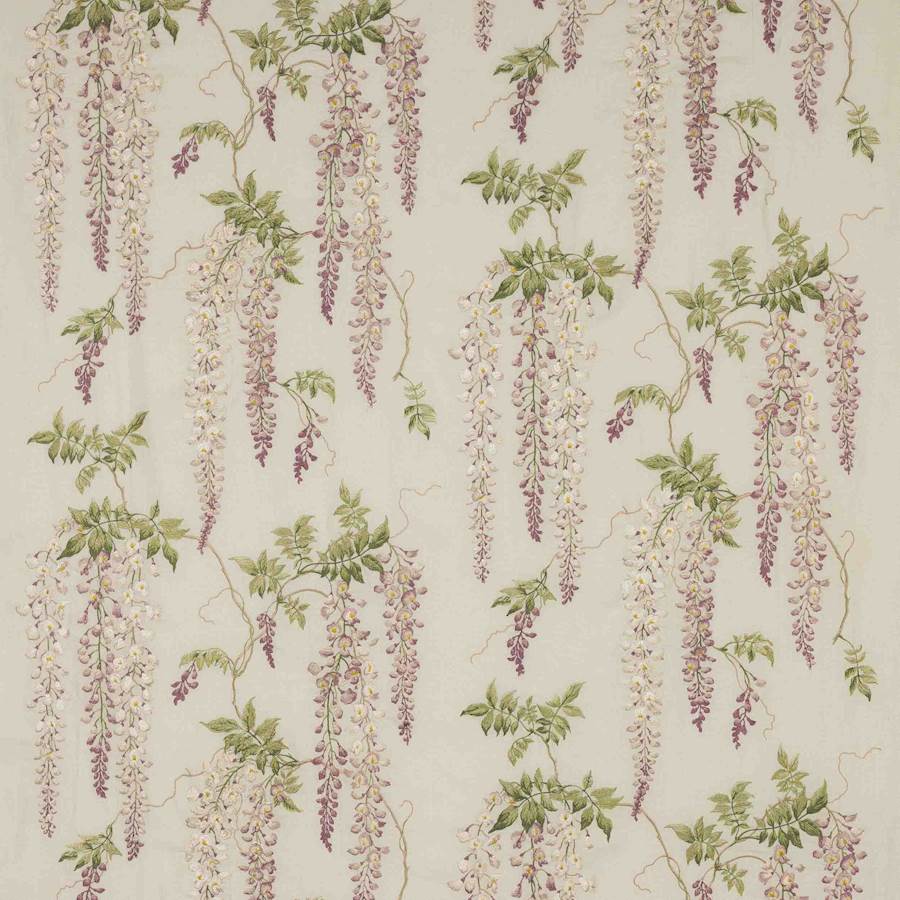 Colefax and Fowler Tyg Seraphina Lin Lilac Leaf
