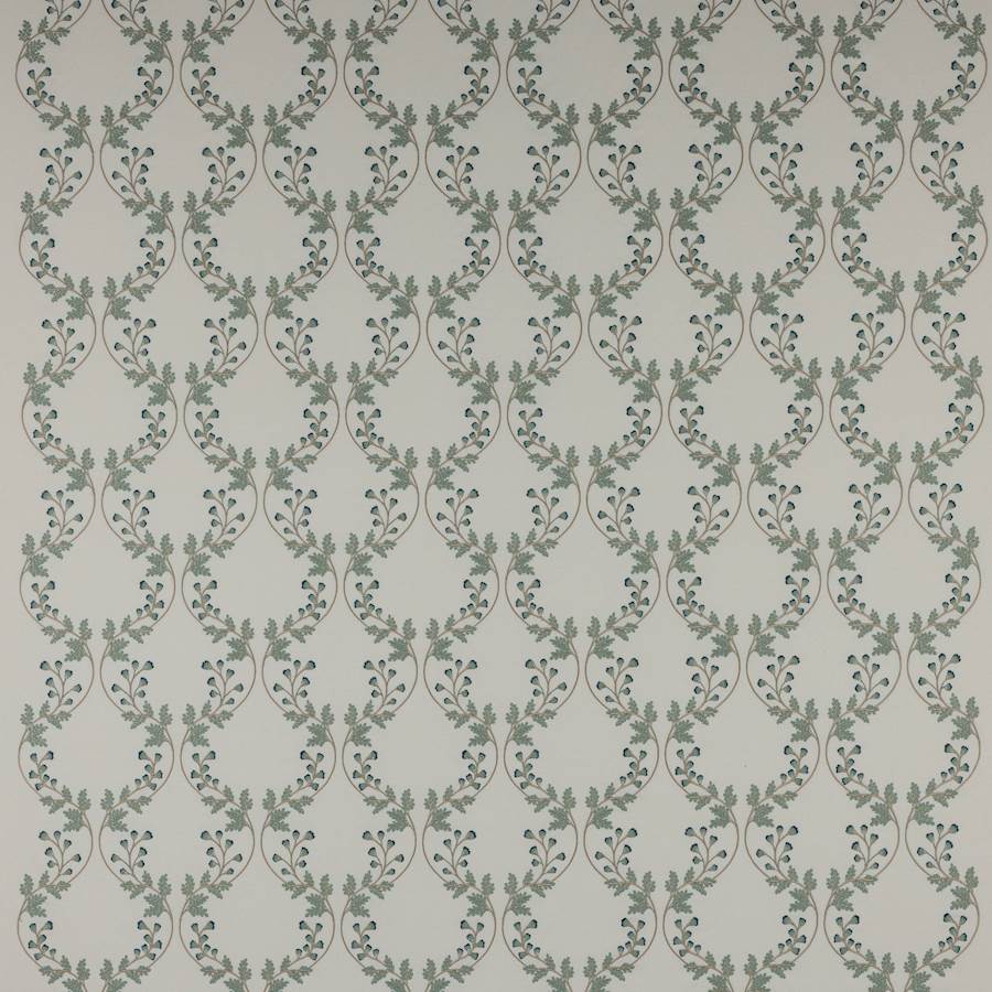 Colefax and Fowler Stoff Georgia Aqua